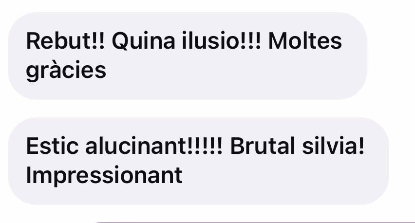 Captura de una conversación de WhatsApp con una clienta de Astroteca 3